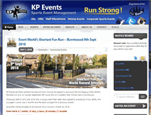 Tablet Screenshot of kpevents.net